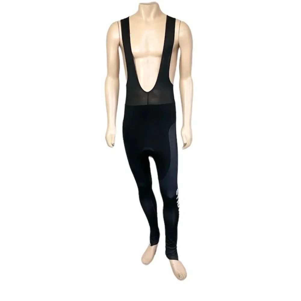 NEW Strava  Cycling Bike Black Outdoor Gel Pad Bib Racerback Tights Pants 2XL